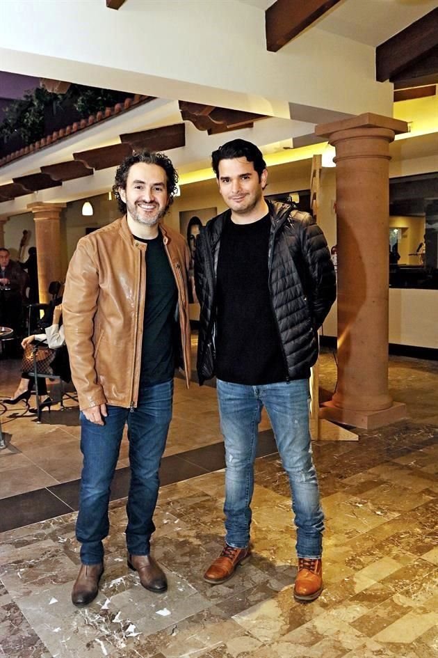 Luis Guajardo y Gerry Elizondo