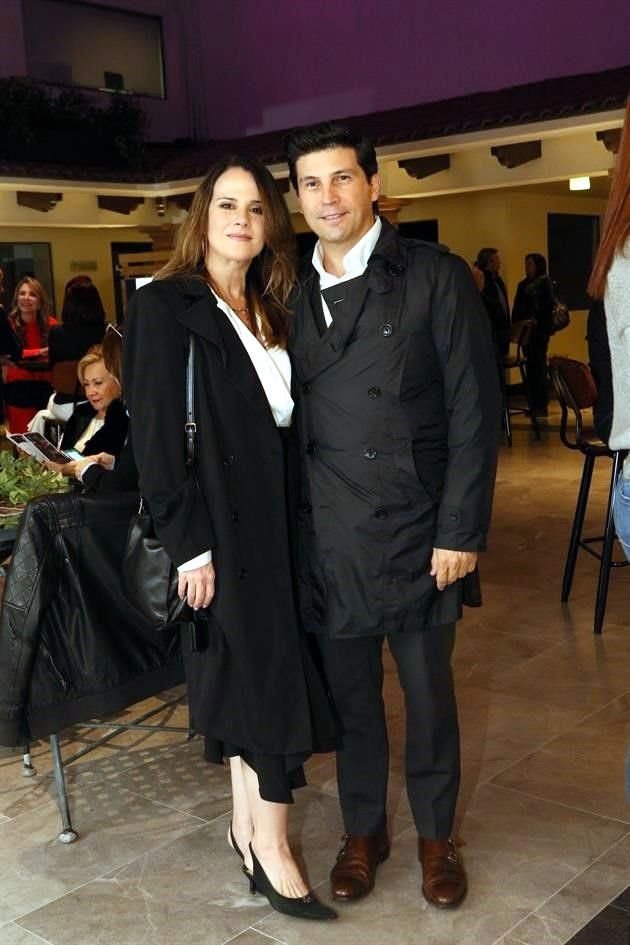 Celina Garza Rivero y Hernán Villarreal