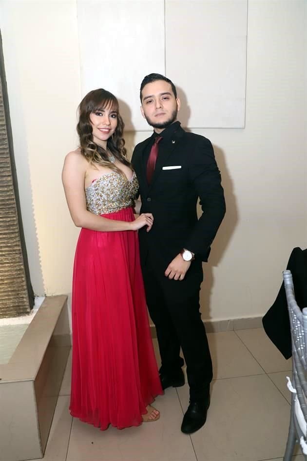 Madeli Gallegos y Alan Osorio