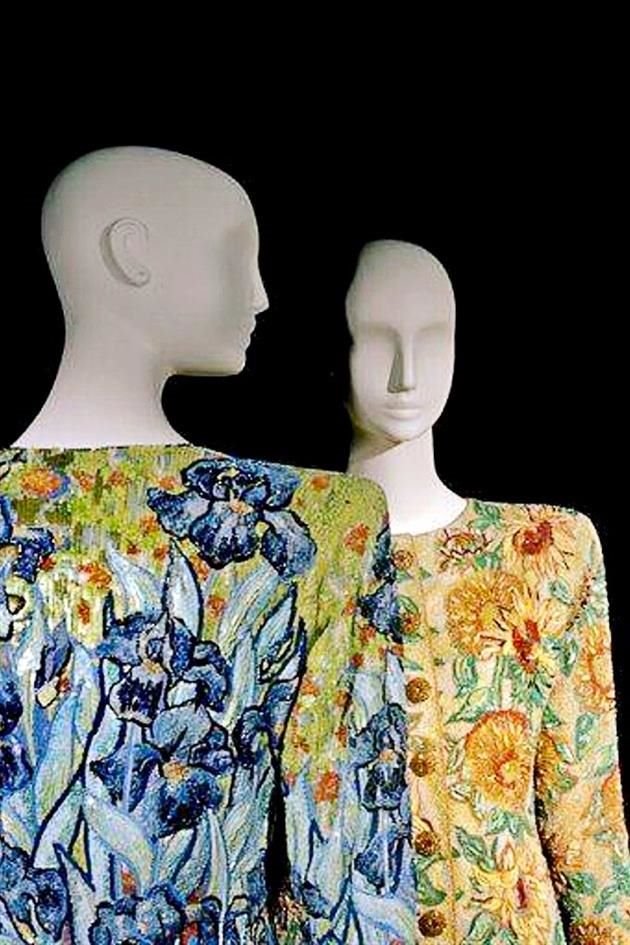 Las flores son un imperdible de este creativo  holandés.