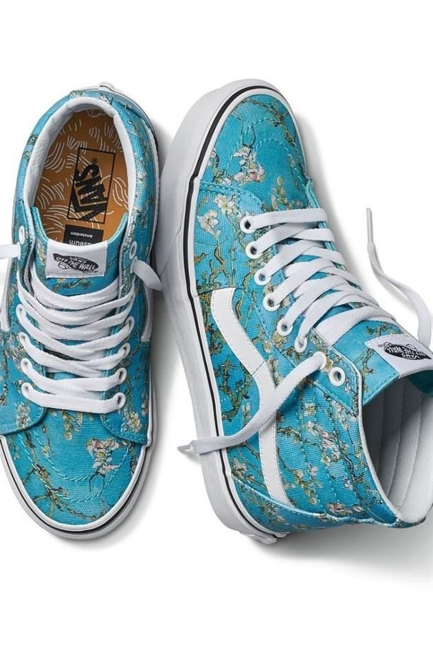Firmas de calzado como Vans también han retomado algunos de sus cuadros para sus últimos lanzamientos.