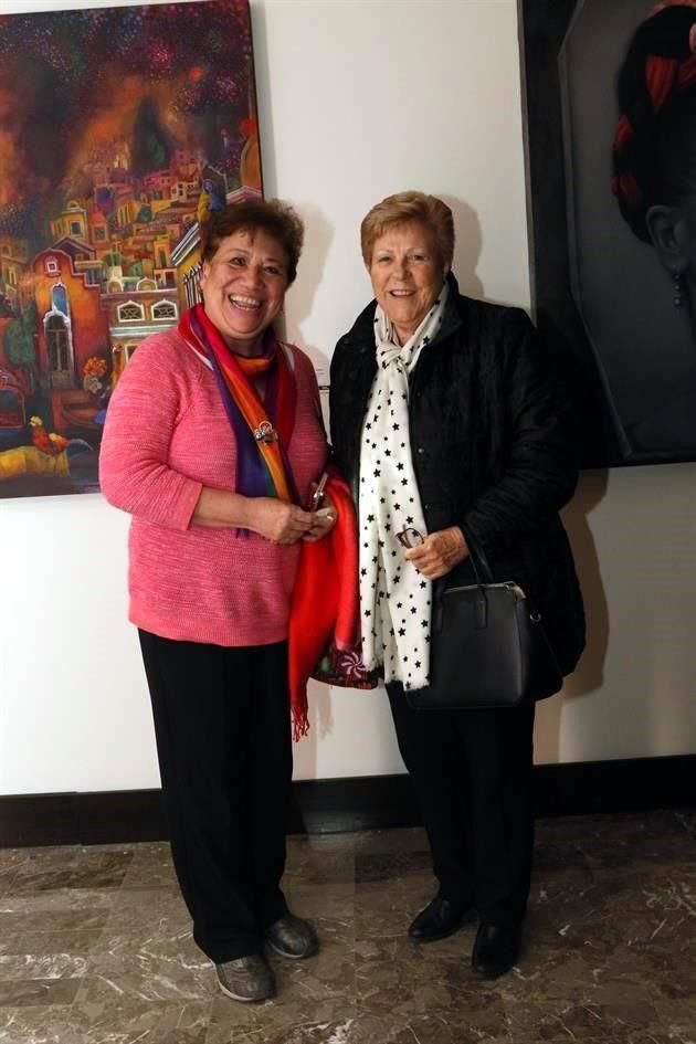 Malú Abrego y July Salinas