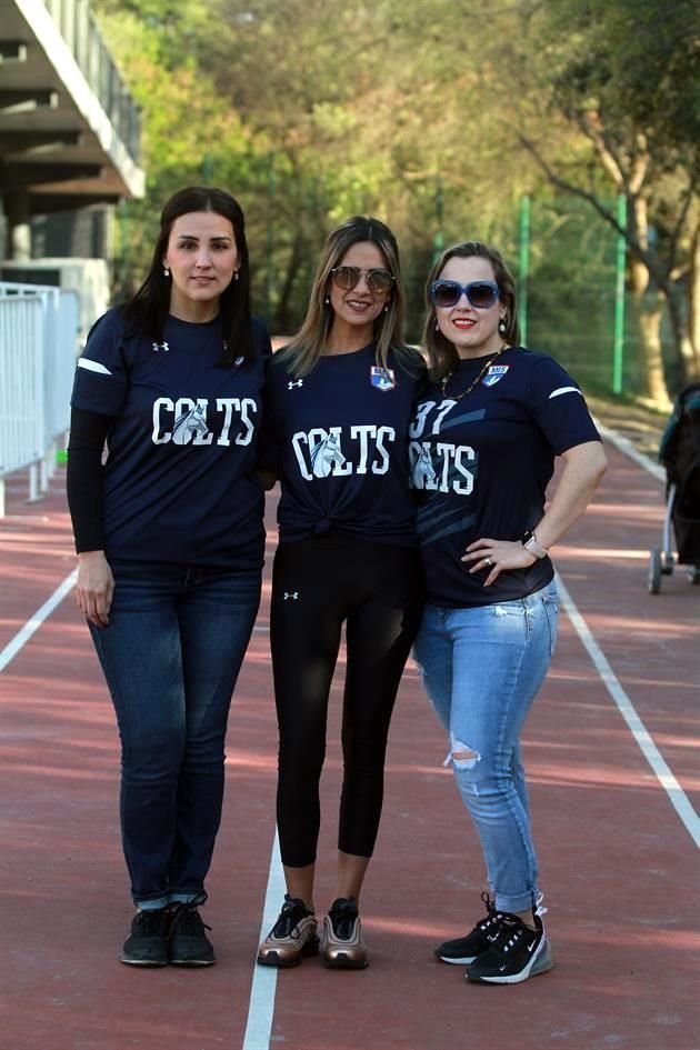 Sonia Rodríguez, Gaby Martínez y Cynthia Guevara de Garza