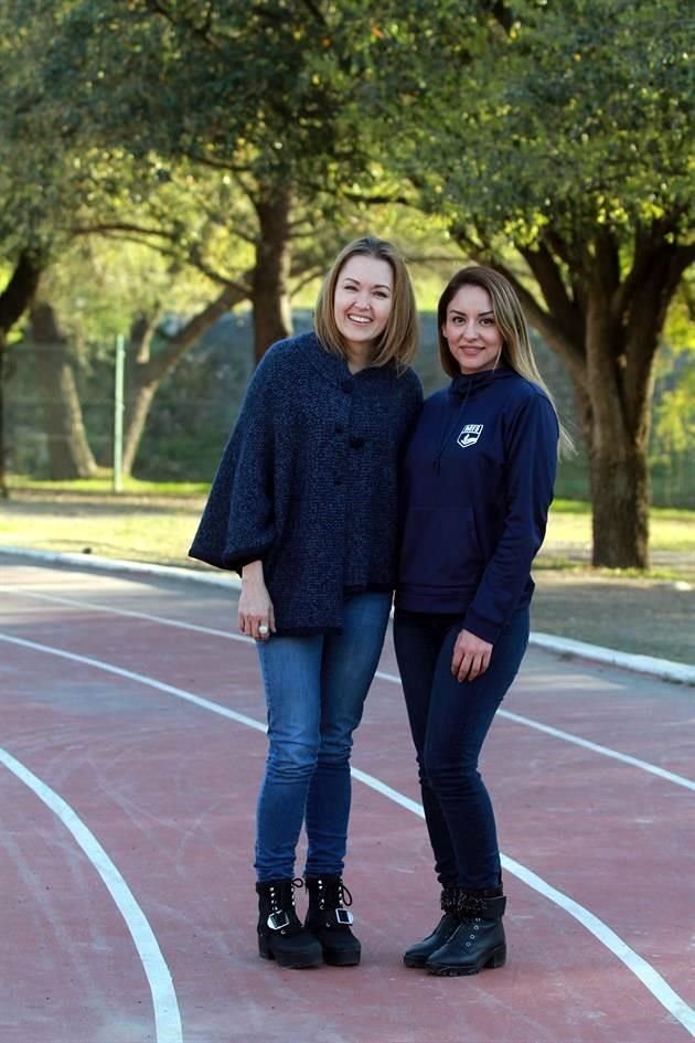 Gaby Blanco y Aileen Rodríguez