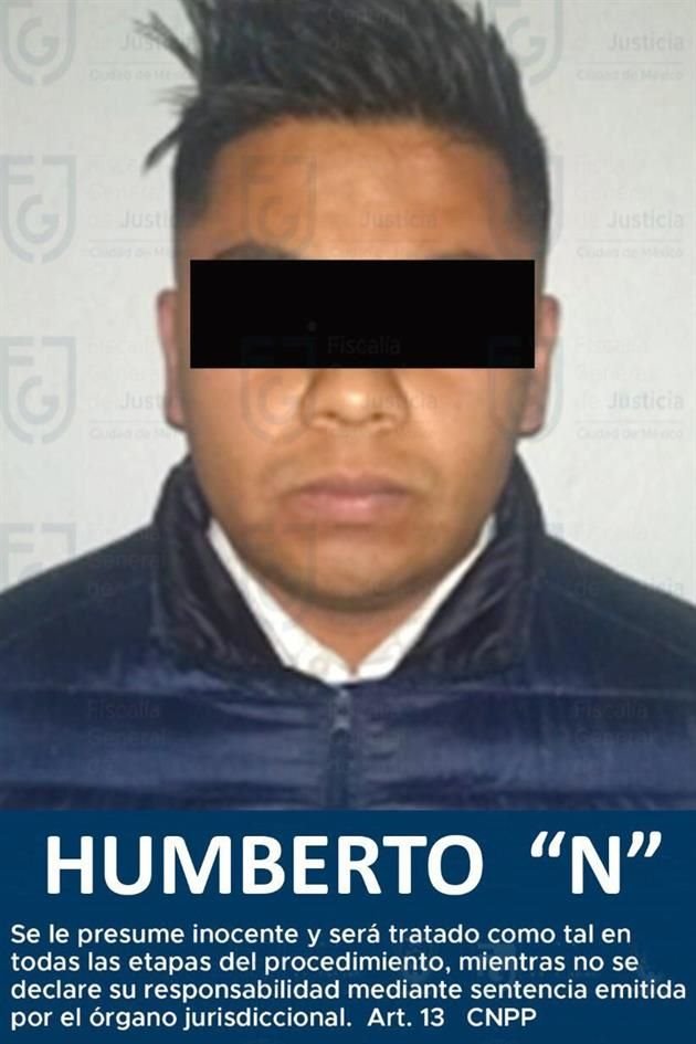 Humberto Francisco González, presunto atacante de Romo, fue detenido por agentes de la Policía de Investigación.