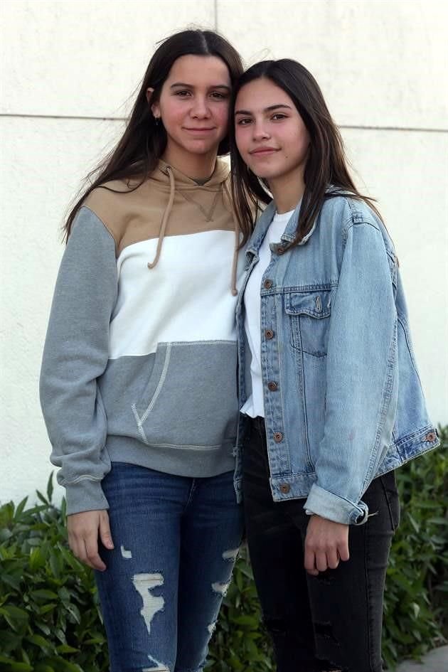 Gretta Ábrego y Sofía Foglio