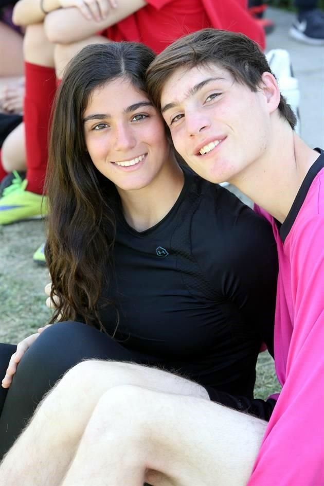 Regina Fernández y Adrián Güereque
