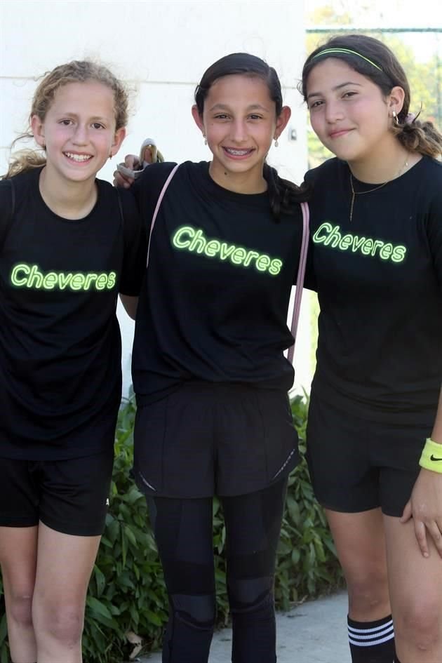 Valeria García, Frida Vela y Greta Villarreal
