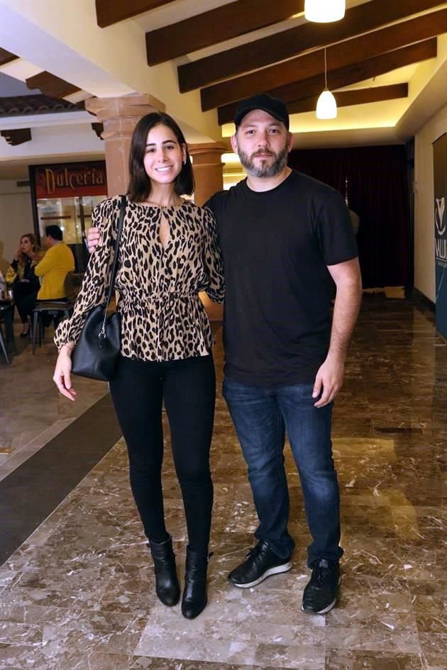 Mariana Guzmán y Alfredo Junco