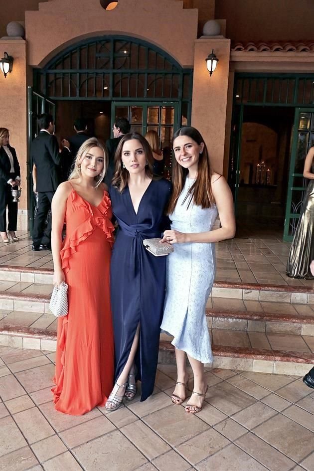 Melissa Ruenes, Éricka de los Santos y mariana Amione