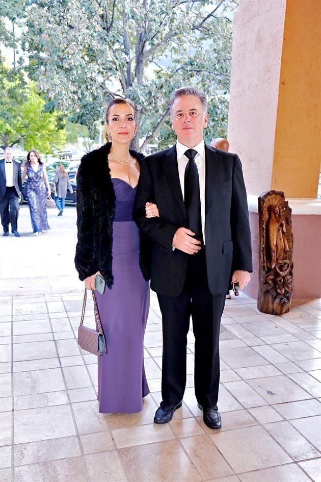 María López de Milmo y Francisco Milmo