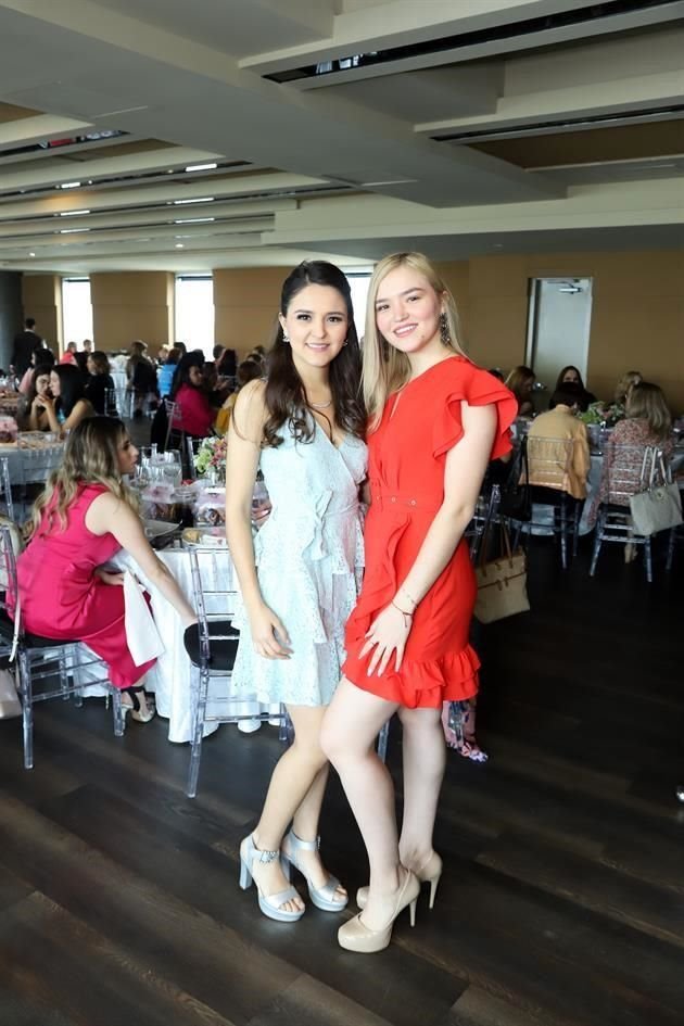 Melissa Caballero de Rojas y Alondra Caballero