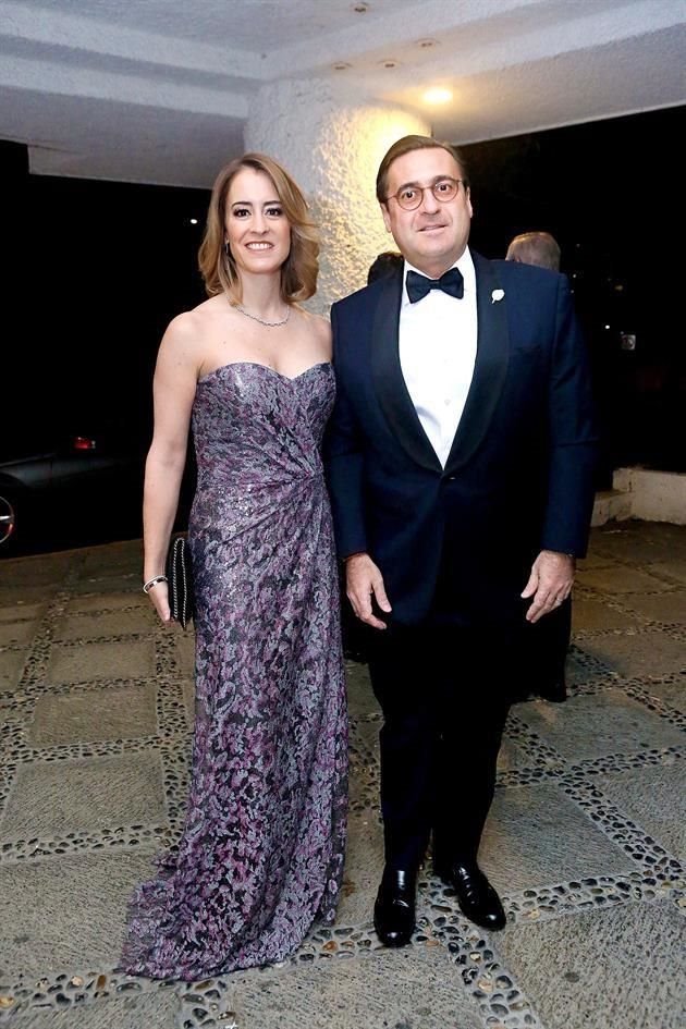 Regina Martínez de Garza y David Garza Herrera
