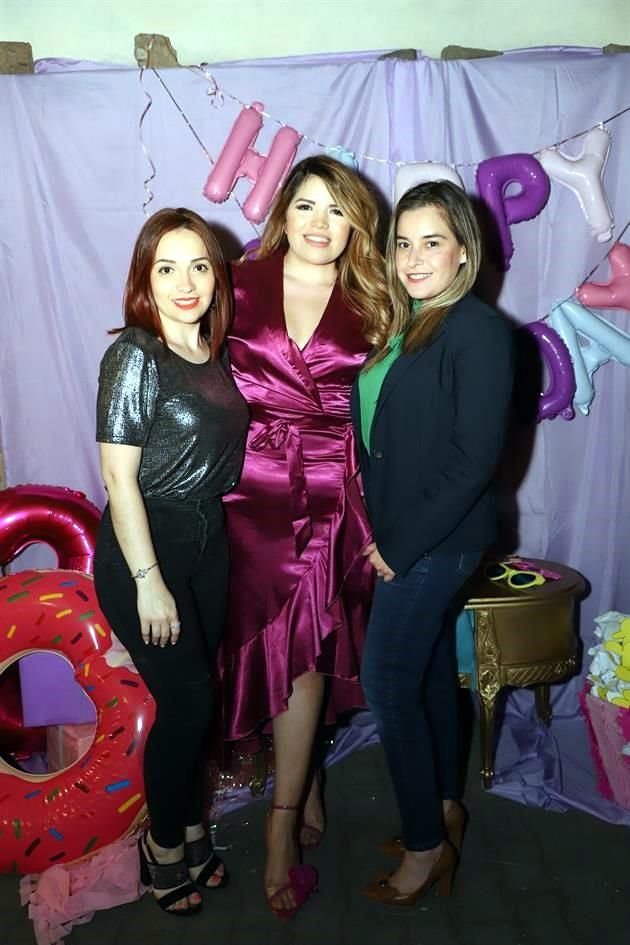 Anilú Ramírez de Sandoval, Alejandra Villarreal Salazar y  Diana Laura Elizondo