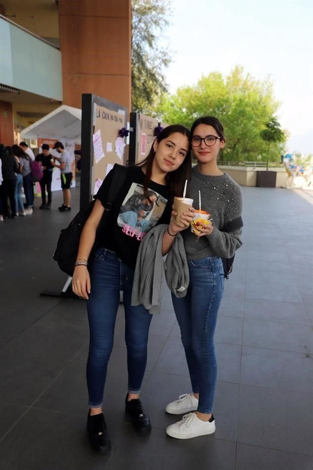 Ashley Araiza y Regina Cárdenas