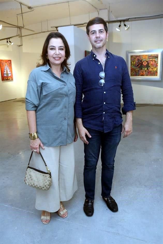 Mabel Carvajal y Luis Carvajal