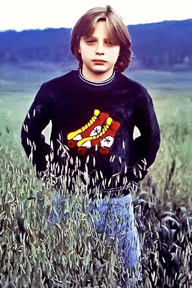 De niño su voz impactó tanto como sus rasgos.