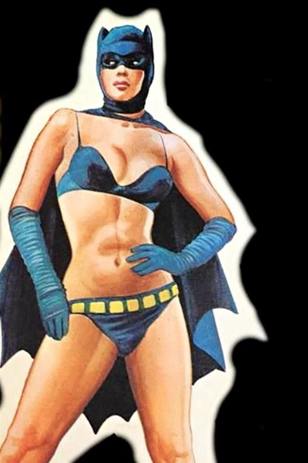 Maura Monti encarnó a la batichica en 1968; luego hizo personajes similares.