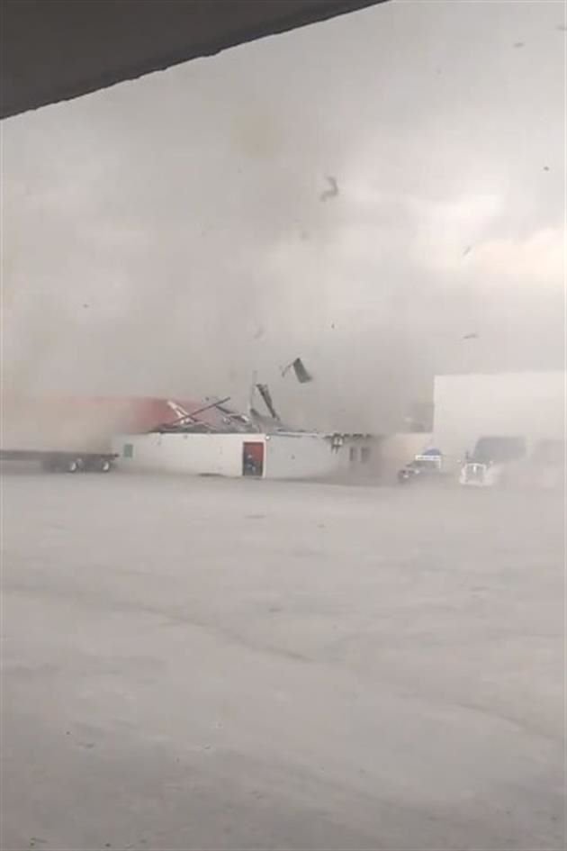 Las zonas más afectadas fueron en las plantas industriales del Municipio.