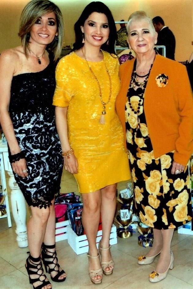 Ileana de NIño de Rivera, Margarita NIño de Rivera y  Hortencia Ileana Meza de Niño de Rivera
