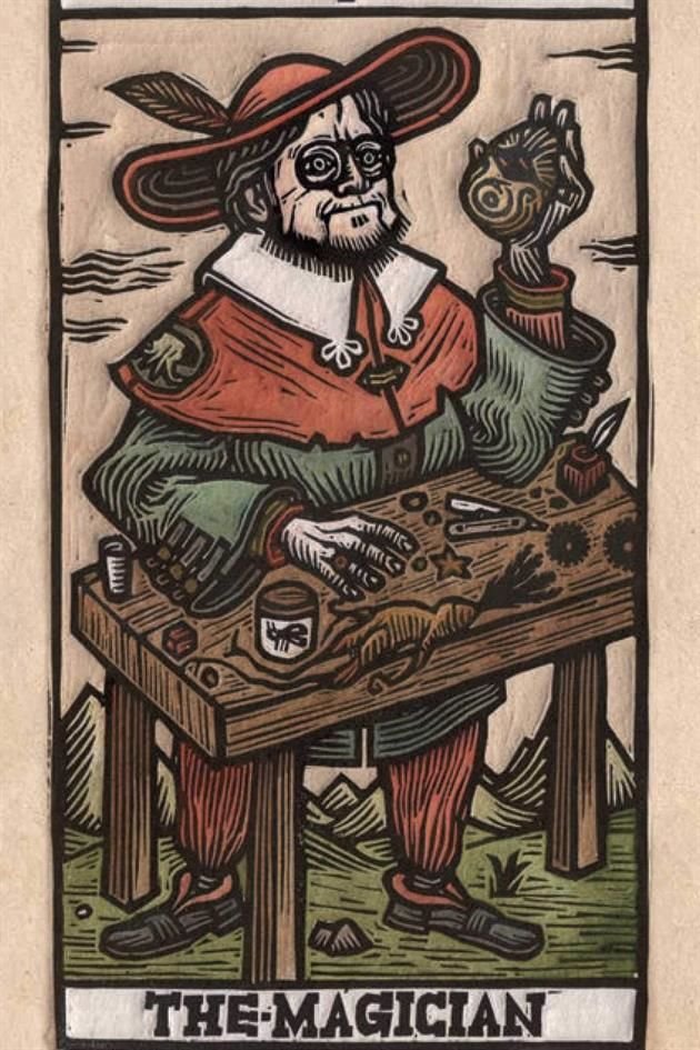 El español Tomás Hijo ilustró un mazo del Tarot del Toro, basado en la obra del cineasta, quien supervisó el trabajo.