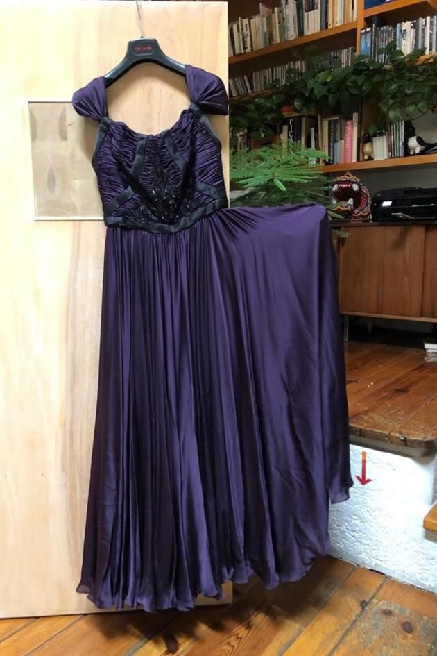 Con este vestido fue a unos Premios TVyNovelas.