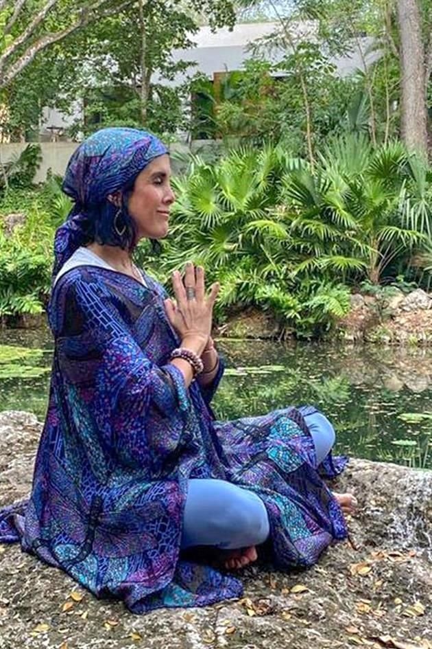 Ana Paula Domínguez dio a conocer algunos de los detalles del Encuentro Nacional de Yoga.