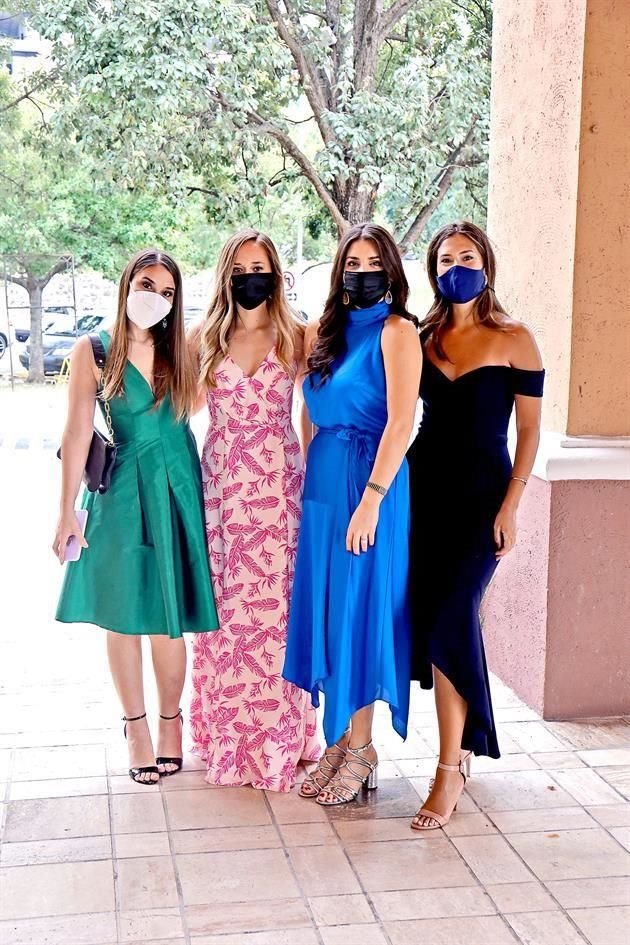 Liliana Juárez, Eugenia González, Ivonne Dieck y Bárbara Castillo