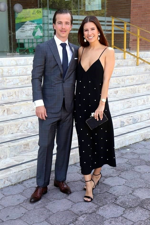 Andrés Domene y Daniela González