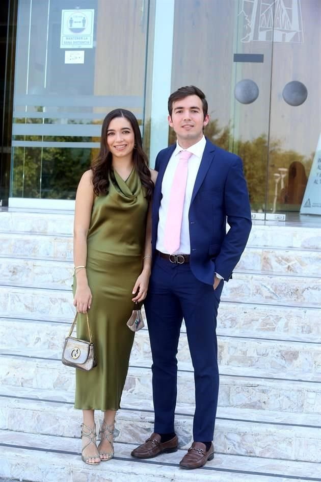 Vero Clariond y David Ortiz