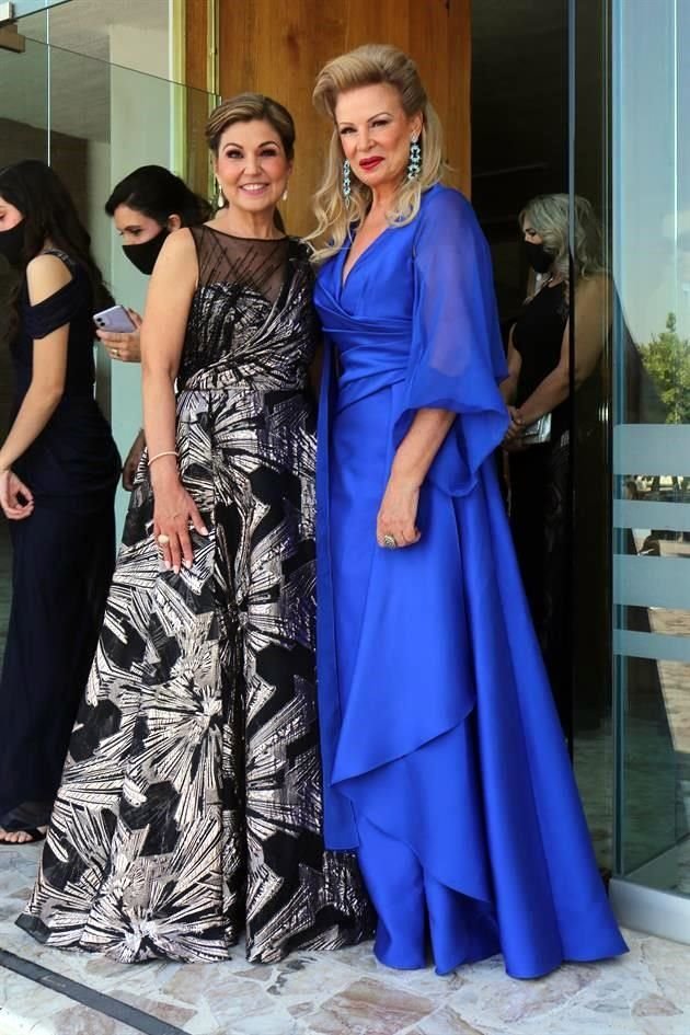 Patricia Treviño de Ortiz y María Elena Bolson Giordani