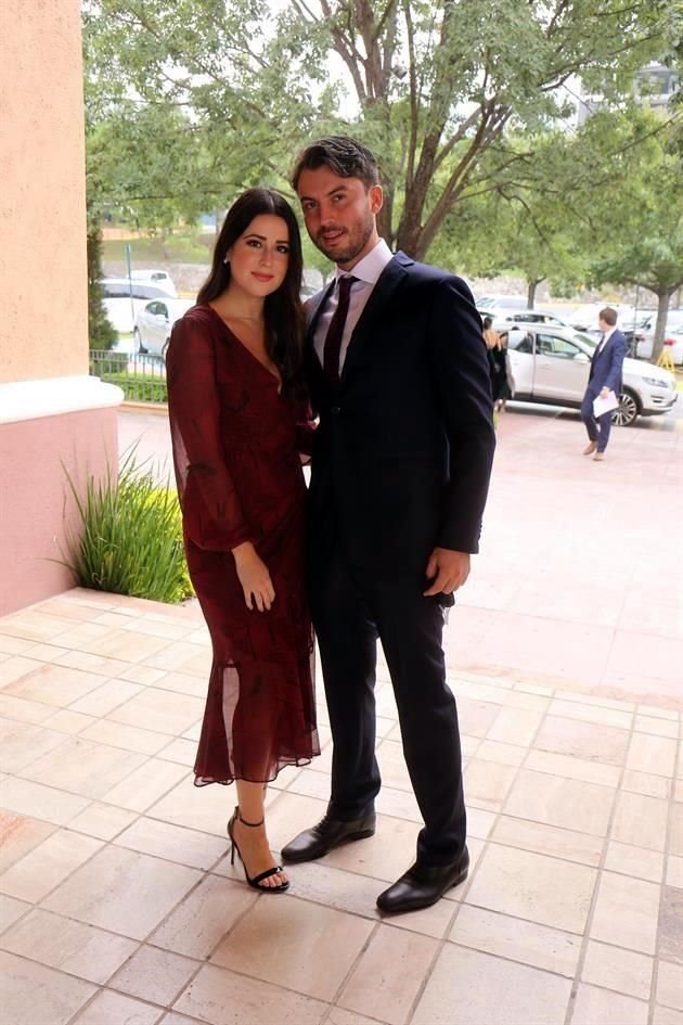 Cecilia Díaz y Eduardo Bustamante