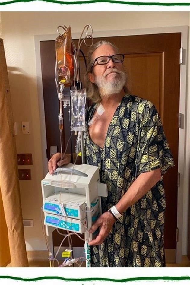 El actor Jeff Bridges creó una página de internet, en la que compartirá detalles del cáncer que padece.