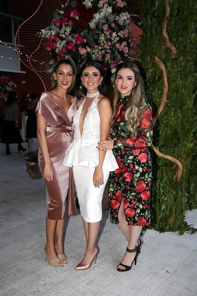 Ale Treviño, Daniela Grijalva y Mariana Grijalva