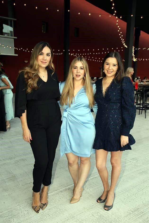 Mónica Rocamontes, Valeria Alanís y Marifer Martínez