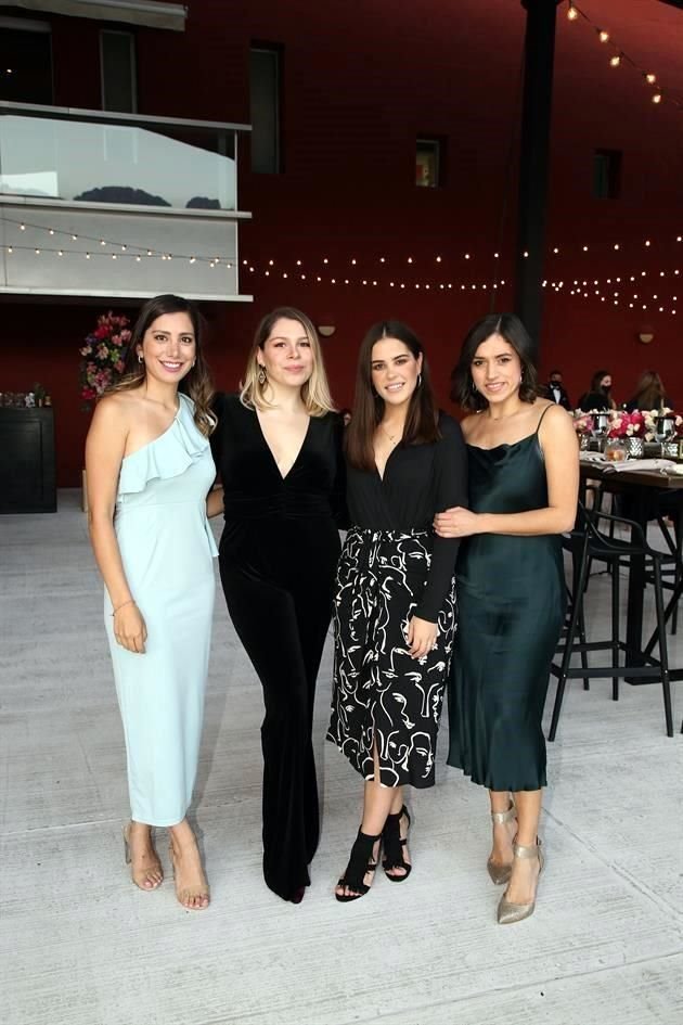 Iliana Ibarra de Sánchez, Ana Basave, Andrea Dávila y Marian Pedraza