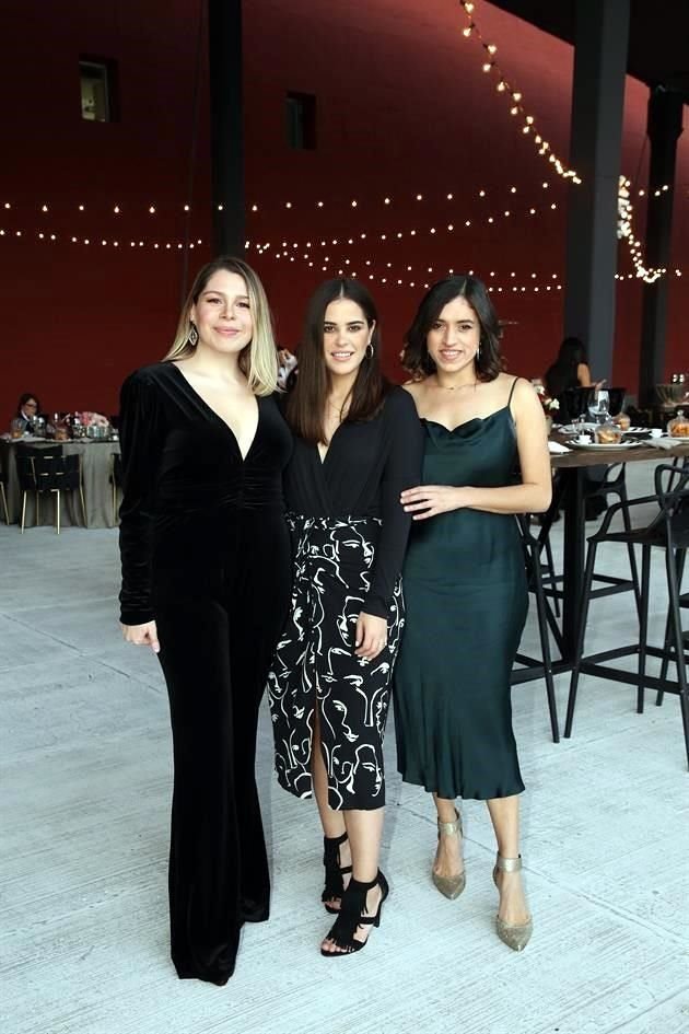 Ana Basave, Andrea Dávila y Marian Pedraza