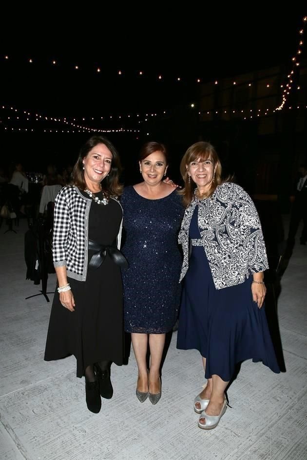 Rosalva Guajardo, Fausta María Vázquez y Sandra Domínguez