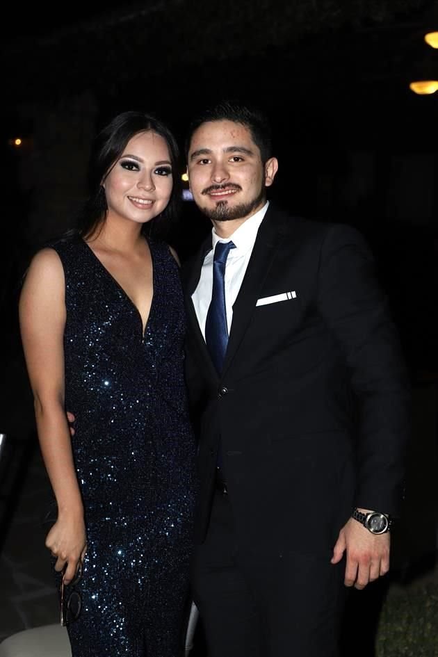 Galilea Saldívar y Carlos de la Rosa