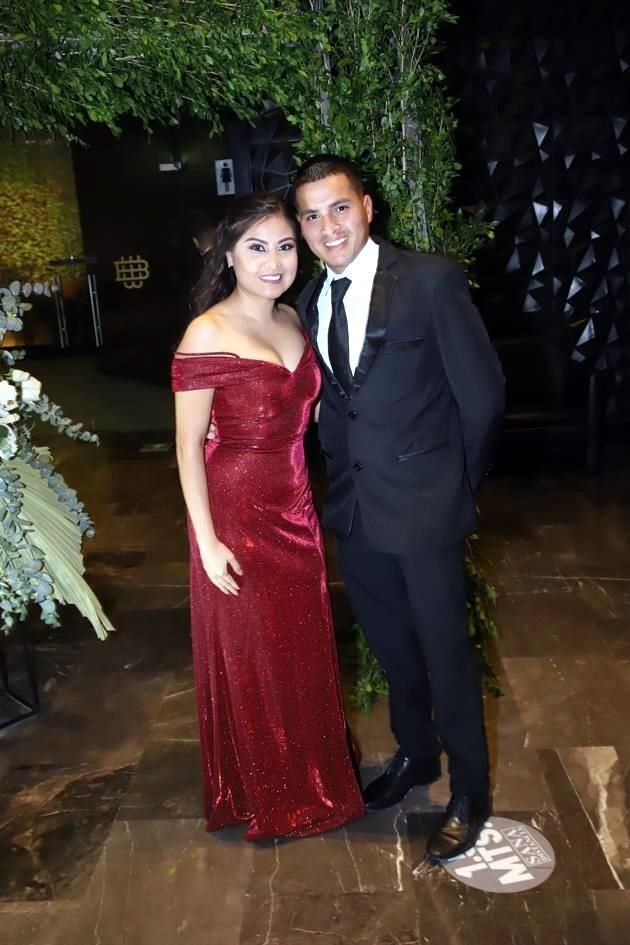 Aby Martínez y Josué Arista