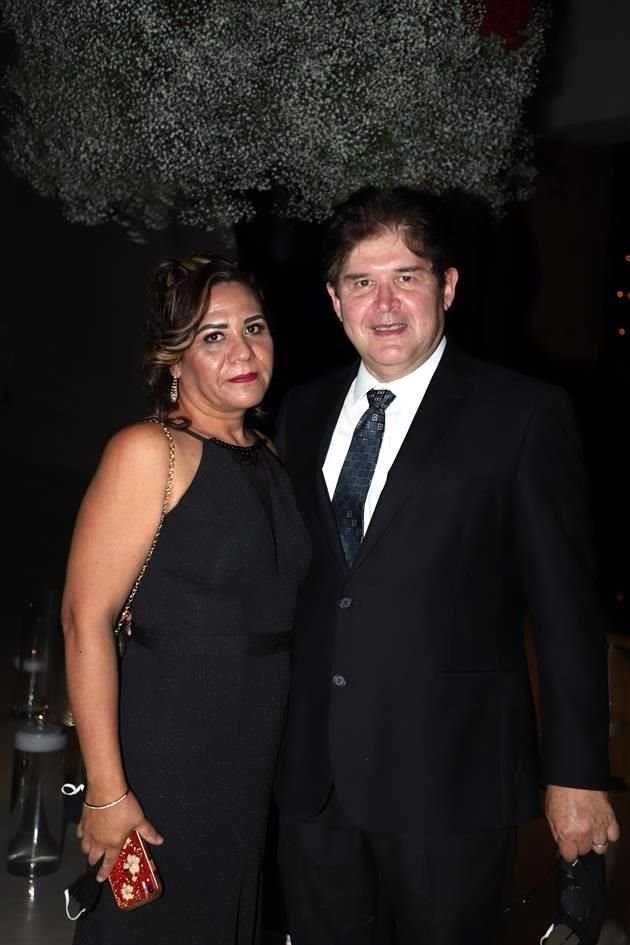 Felipe Contreras y Adela Jaramillo