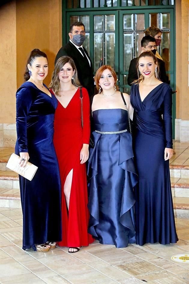 Lily Tello, Ana Cecy Rodarte, Sofía Segovia y Andrea Ruther