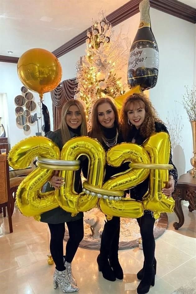 Blanca Garza, Marlén Gutiérrez y Susy Cano
