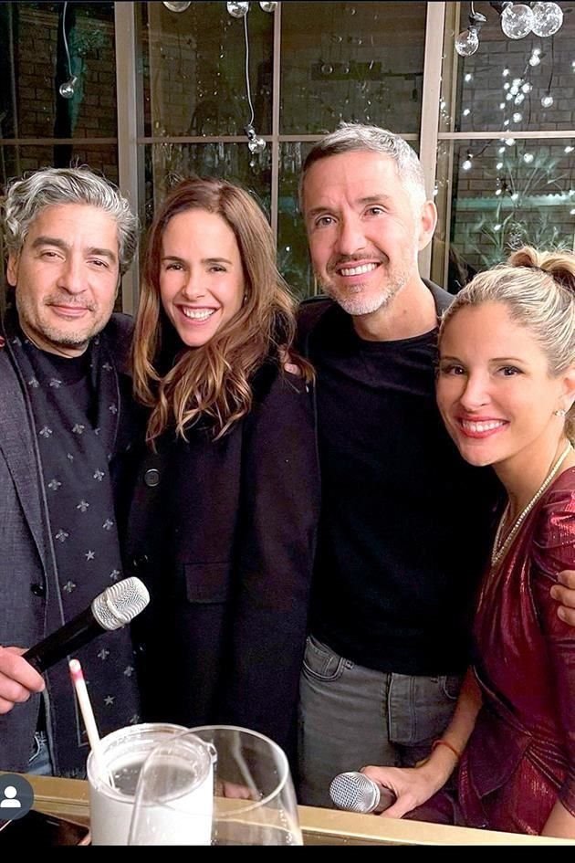 Gabo Elizondo, Paulina Cueva, Bernardo Bremer y Susy Goicoechea de Bremer