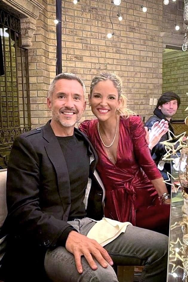 Con su esposa Susy Goicoechea de Bremer