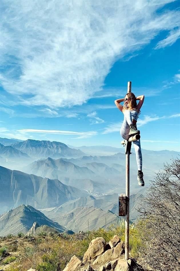 Gaby Etienne, en Cerro De La Mota Grande