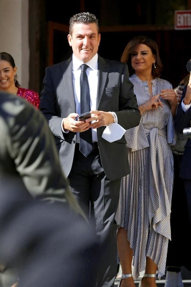 Patrick Meehan Simpson y Martha Nader de Meehan, PAPÁS DEL NOVIO