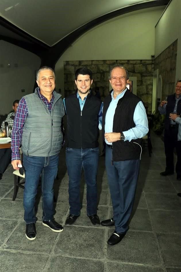 José Antonio Castillo Herrera, Patricio Lamothe Richer y Javier Lamothe Marqués