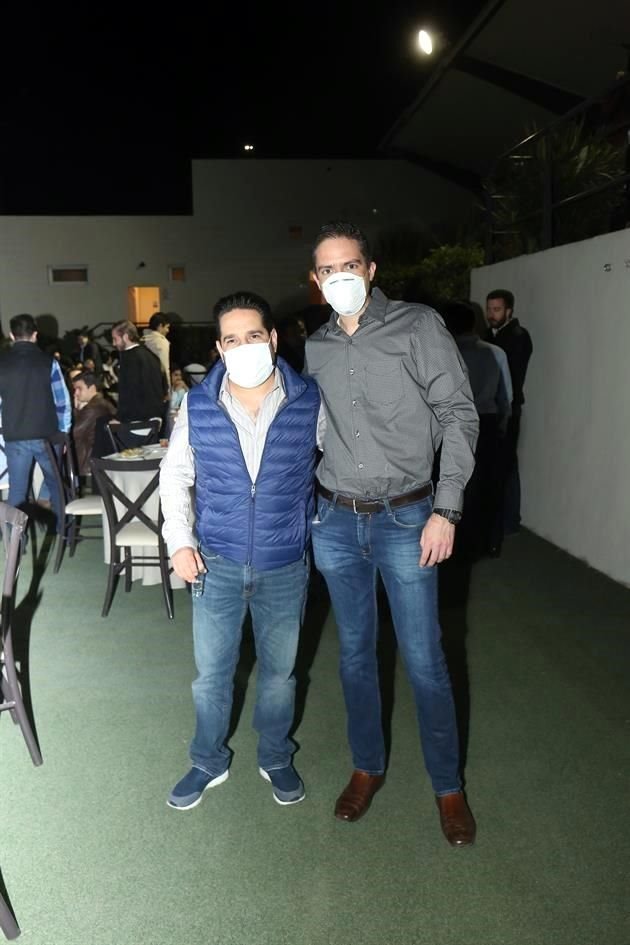 Carlos Aldape y José Richer