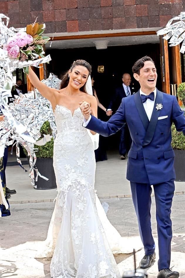 Laura Garza y Garza y Luis Esteban 'Lucho' García Treviño